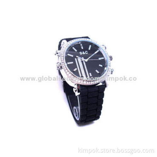 HD 720P beautiful lady SPY watches with 180 degree video and audio recording, IR night visionNew